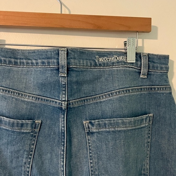 Favorite Daughter The Jordie Super High Rise Wide Leg Jean in Madrid - Picture 10 of 15